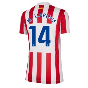 Dámské fotbalový oblečení Atletico Madrid Marcos Llorente #14 Domácí košile 2025-26 Krátkým Rukávem